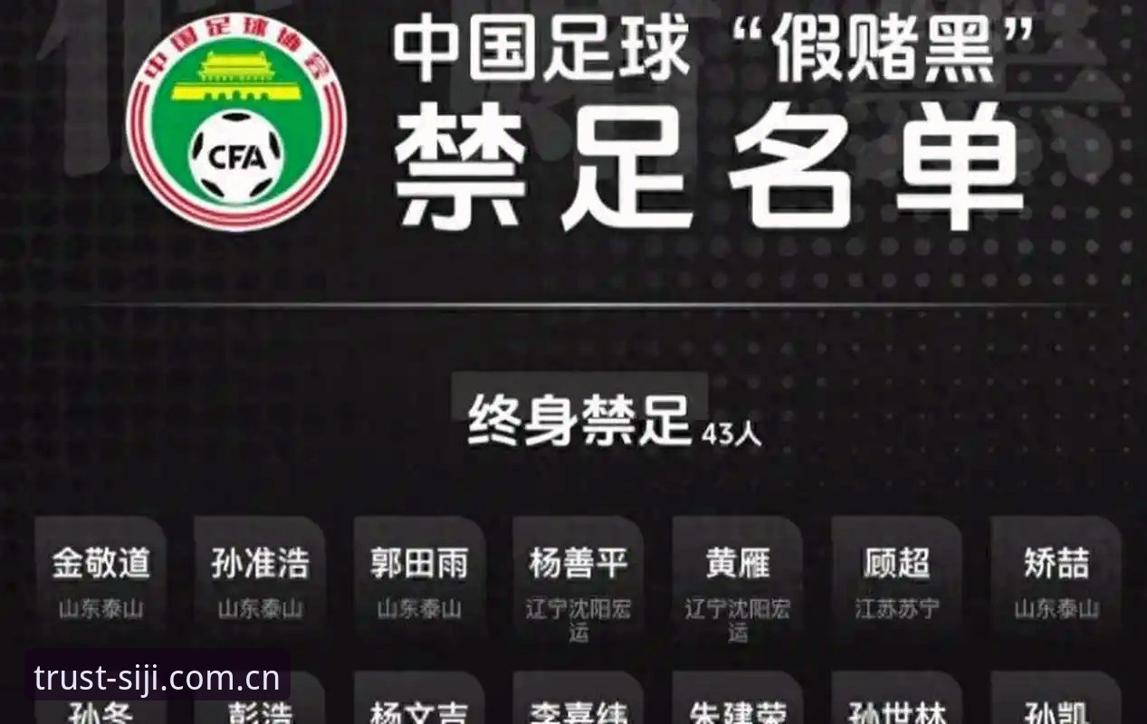 足球反腐风暴vs行业净化：从禁足名单看中国足球的转折时刻